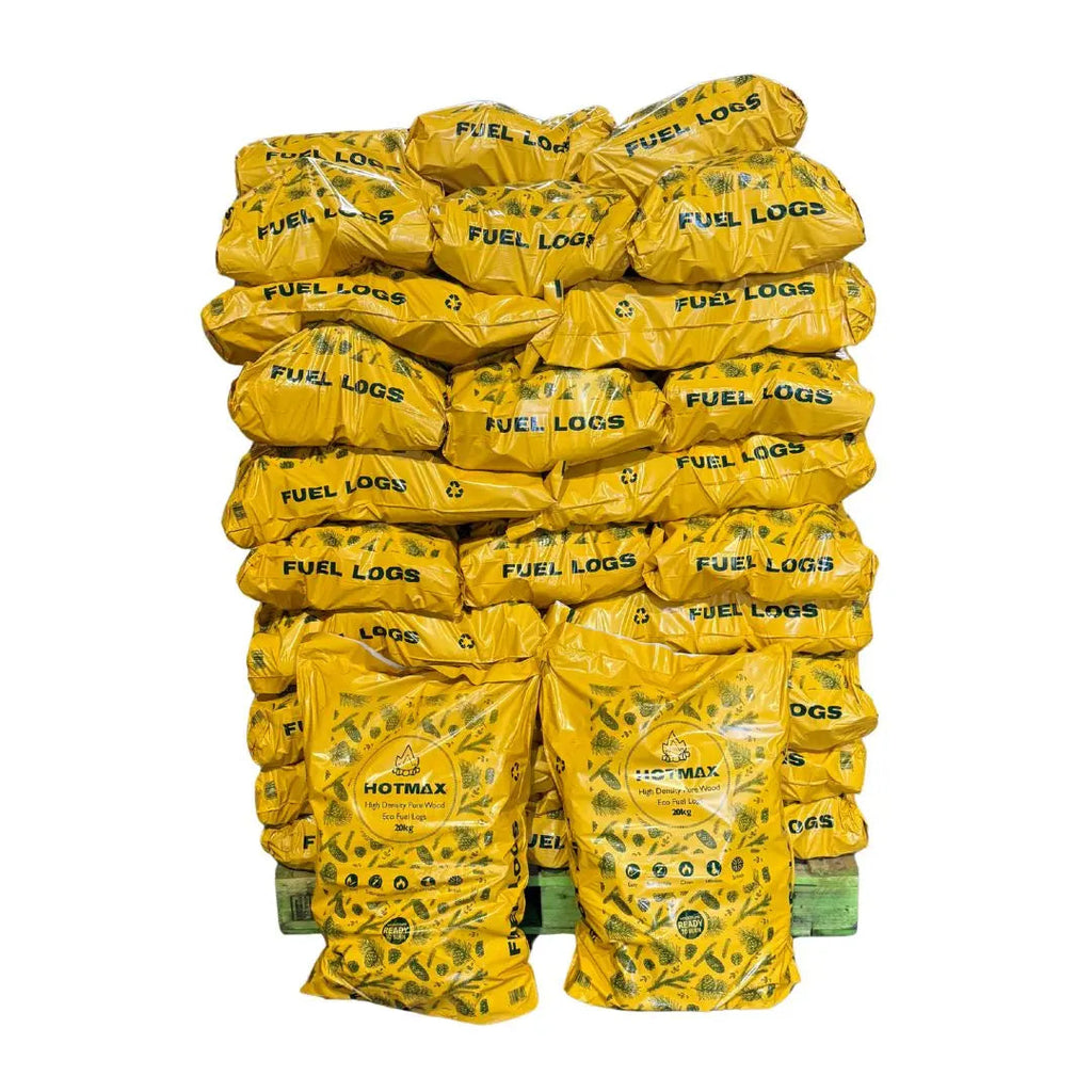 Hotmax Heat Logs Pallet (50 or 25 Bags)