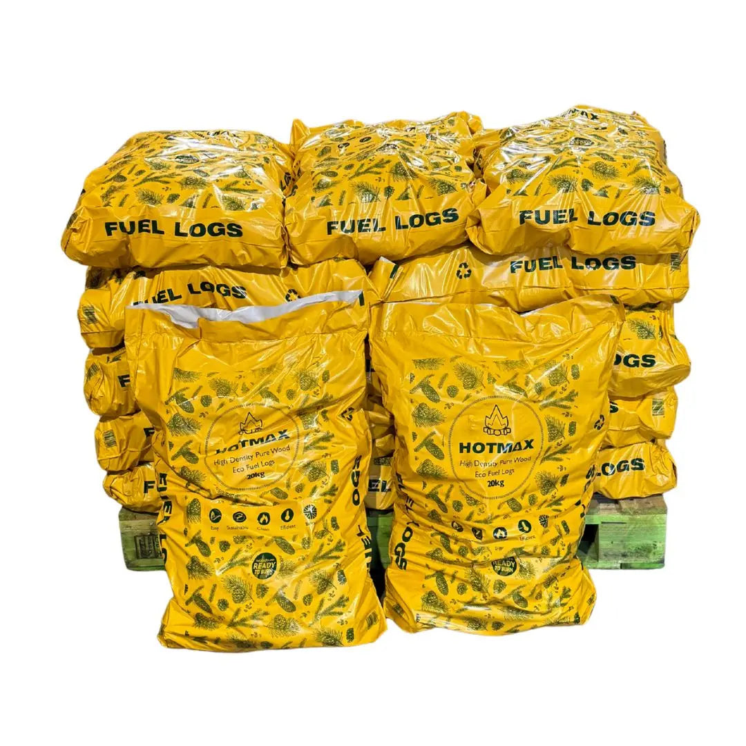 Hotmax Heat Logs Pallet (50 or 25 Bags)