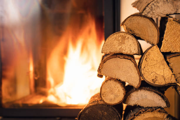 Premium Kiln Dried Birch Logs - 60L Mega Bags x 24