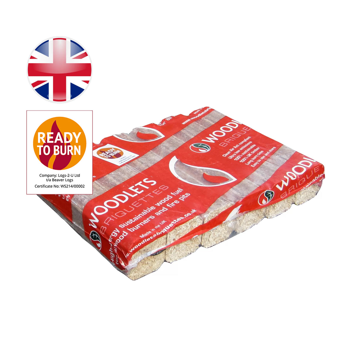 Half Crate of Briquettes 48 x packs
