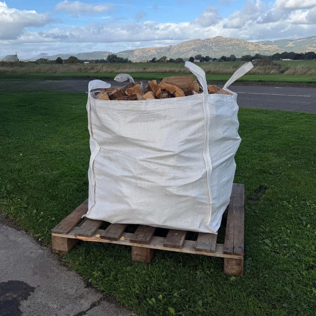 Bulk Bag of Kiln Dried Oak Logs