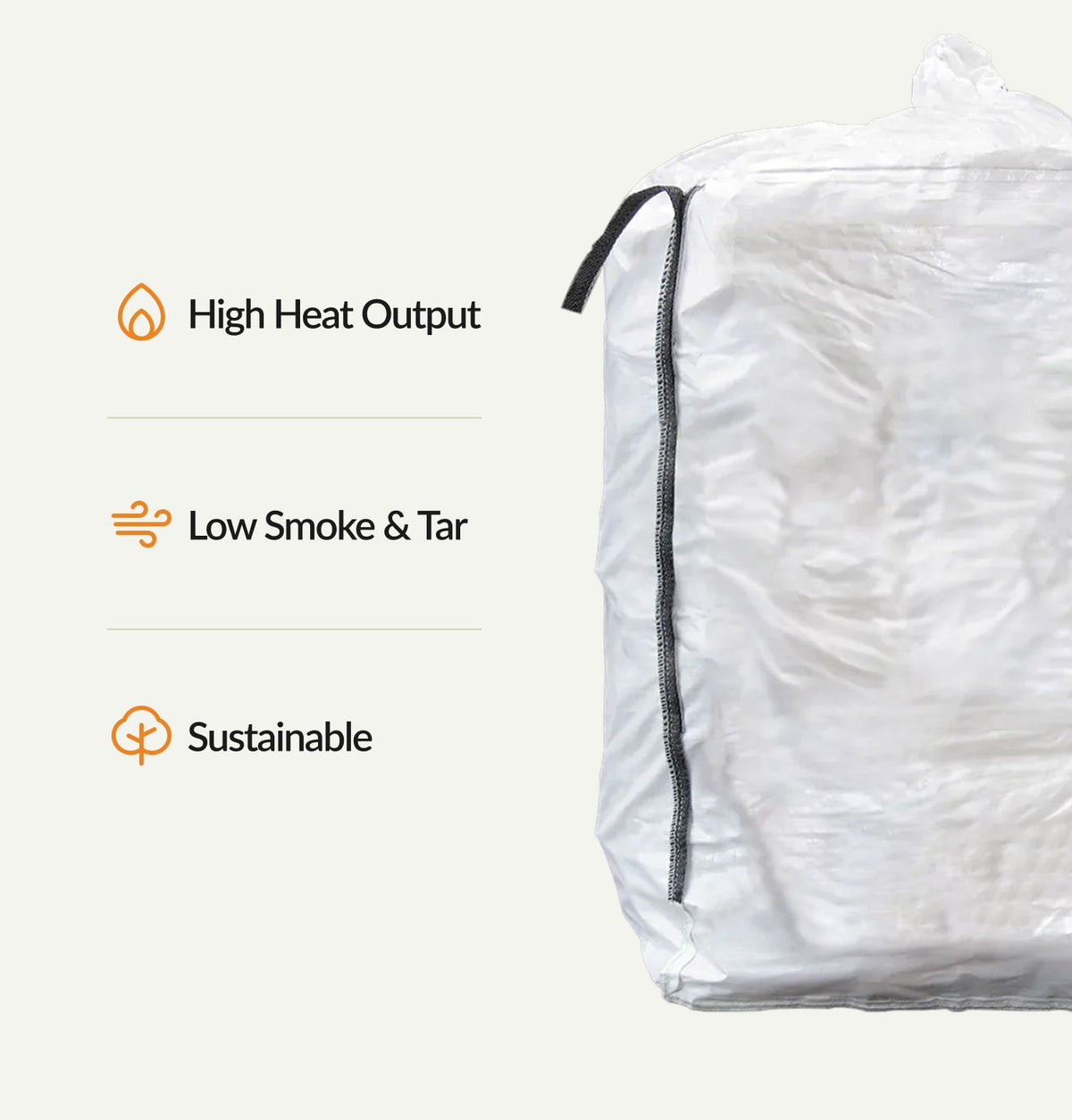 Kiln Dried Firewood – Bulk Bag (1.6m3)