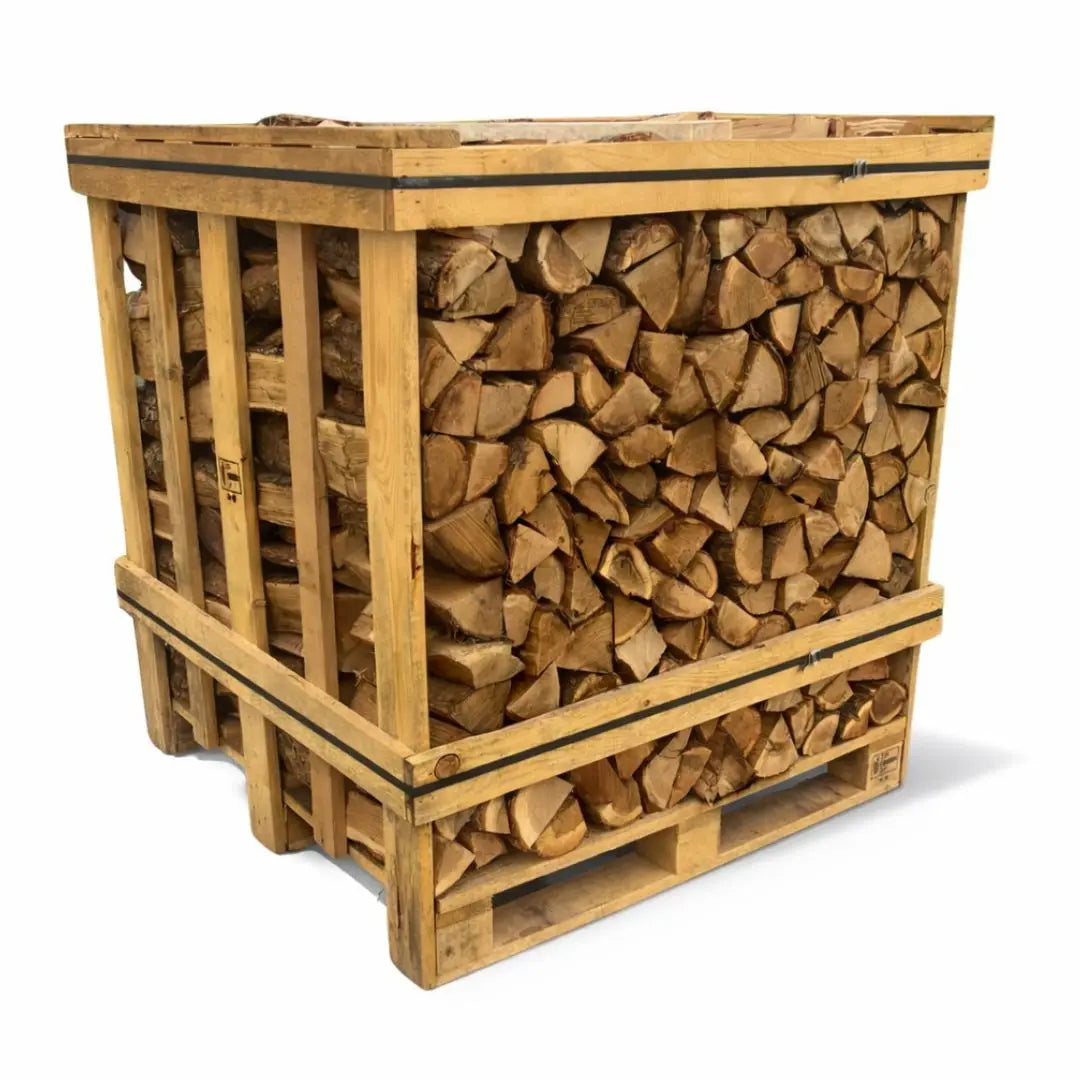 Large Kiln Dried Oak Firewood Crate