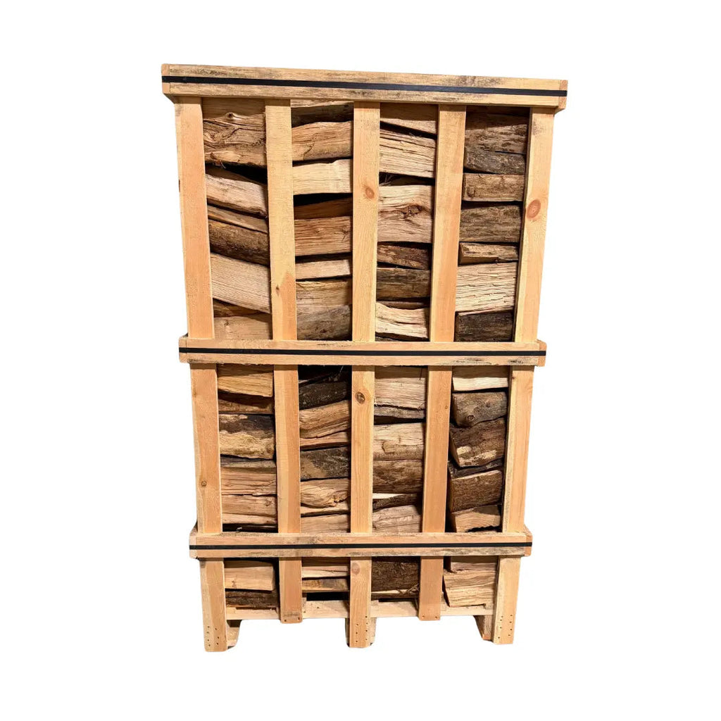 Jumbo Kiln Dried Ash Firewood Crate