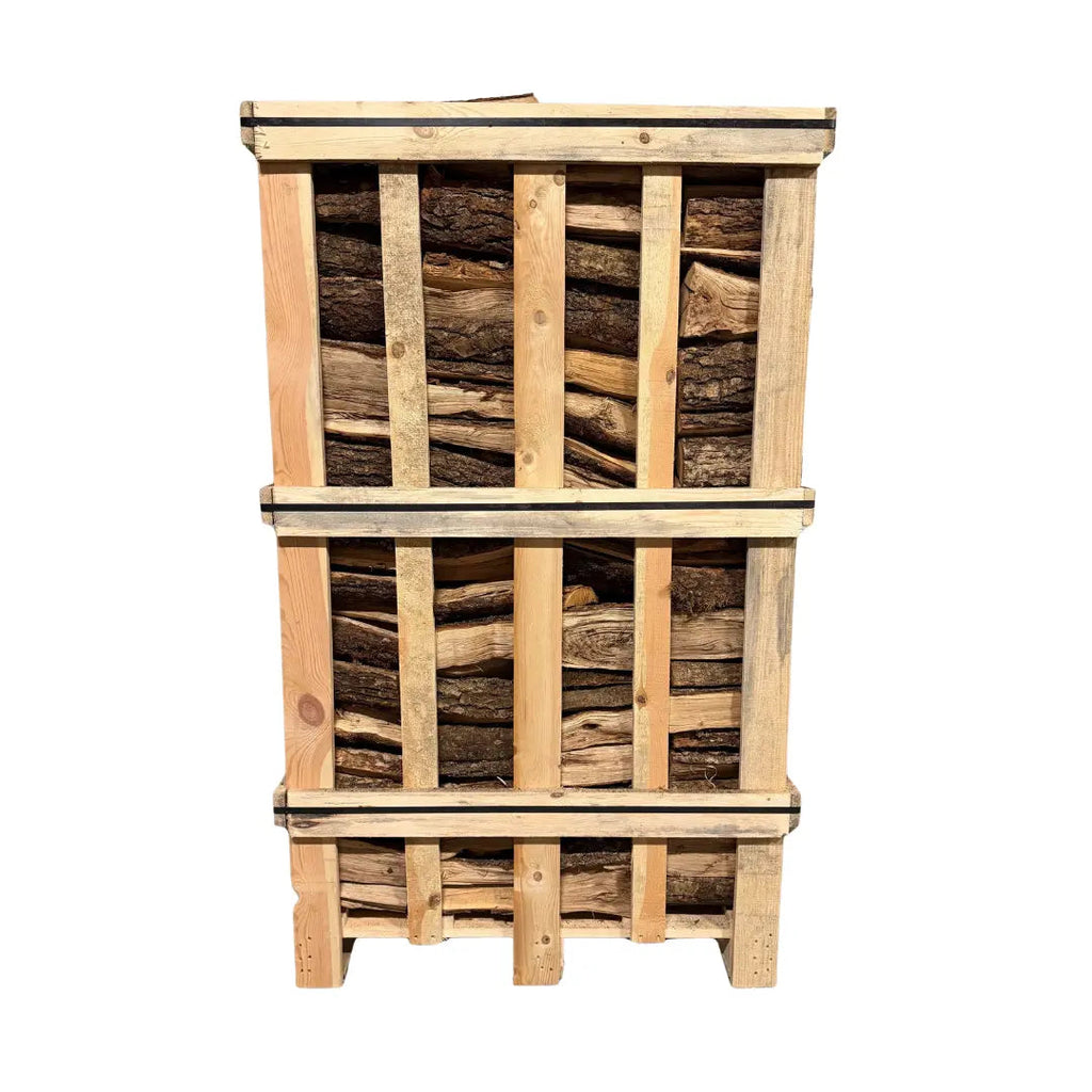 Jumbo Kiln Dried Oak Firewood Crate