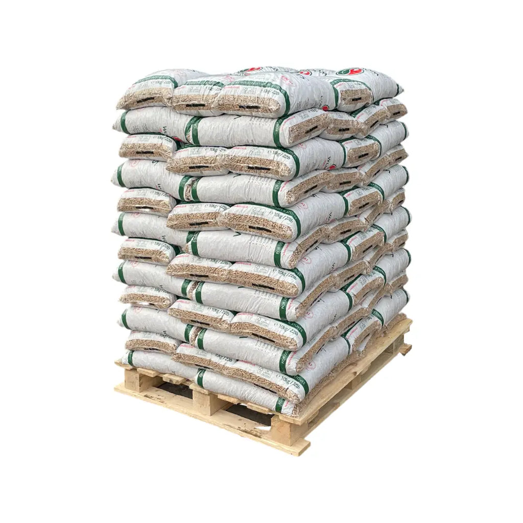 Crate of Woodlets Heating Pellets