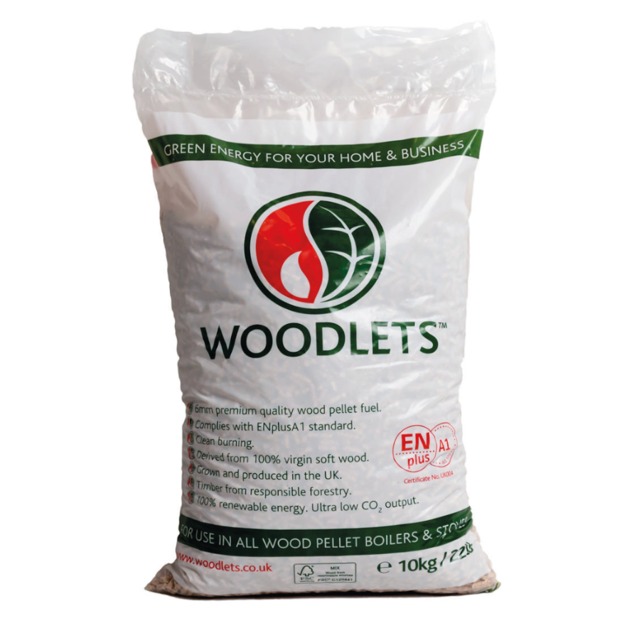 Bag of Woodlets Heating Pellets
