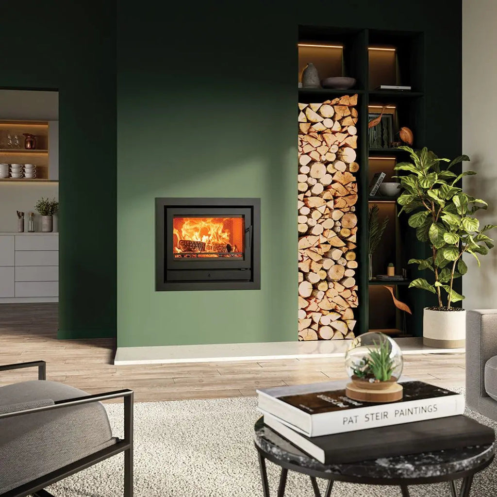 Stovax Riva2 66 Inset Wood Burning Stove - 8.1 kW