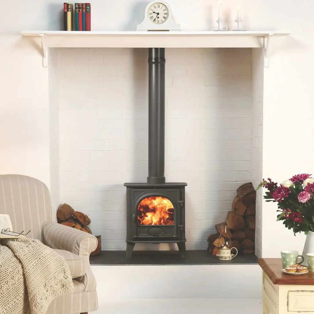 Stovax Stockton 5 Eco Wood Burning Stove - 5kW