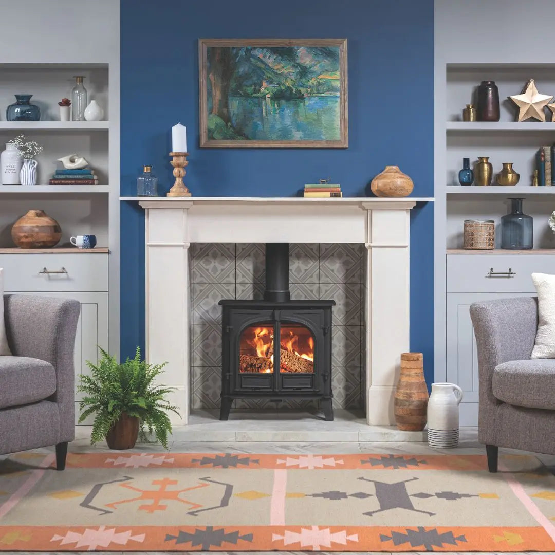 Stovax Stockton 8 Double Door Wood Burning Stove - 8.3 kW