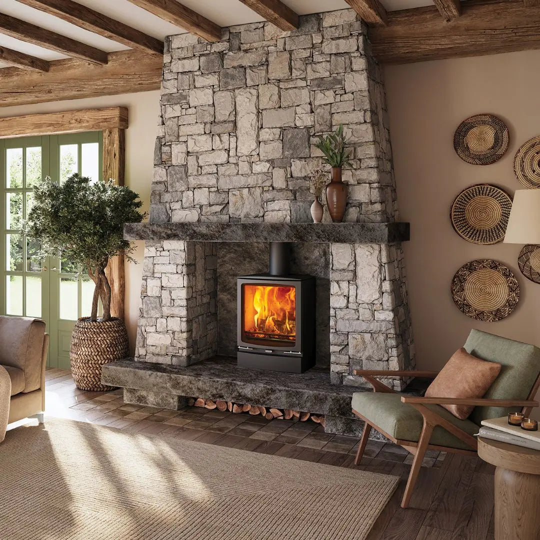 Stovax Vogue Medium Wood Burning Stove - 7.8 kW