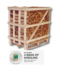 Kiln Dried Birch Logs (Standard Crate) Including Kindling
