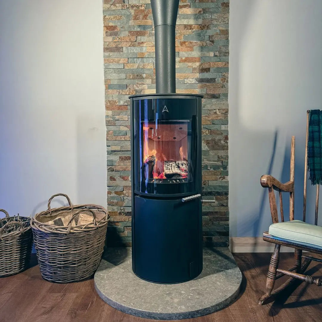 Archer Vulcan 5L PRO Wood Burning Stove - 5 kW
