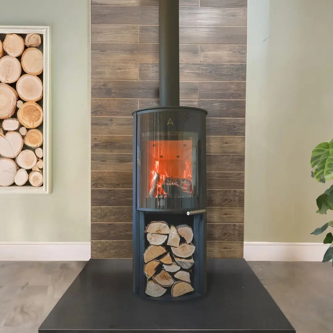 Archer Vulcan 5L Wood Burning Stove - 5 kW