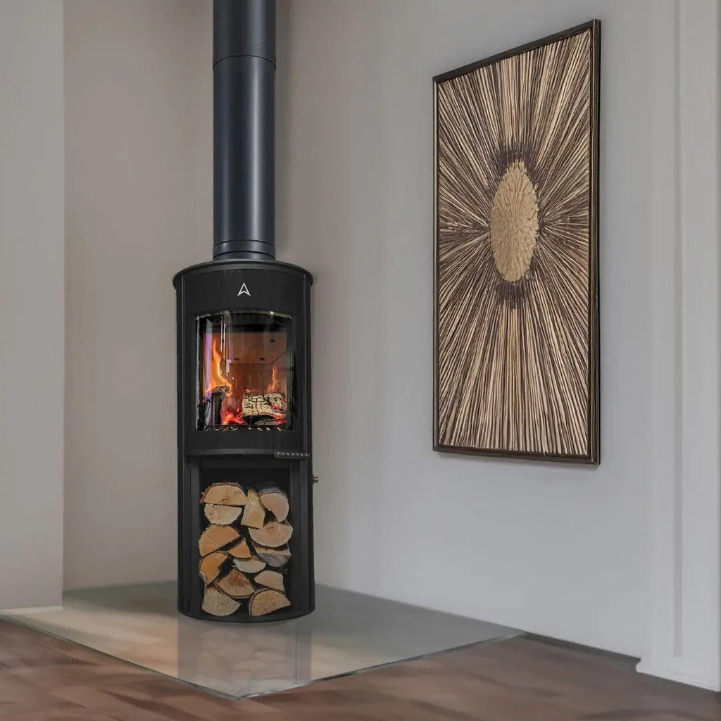 Archer Vulcan 5L Wood Burning Stove - 5 kW