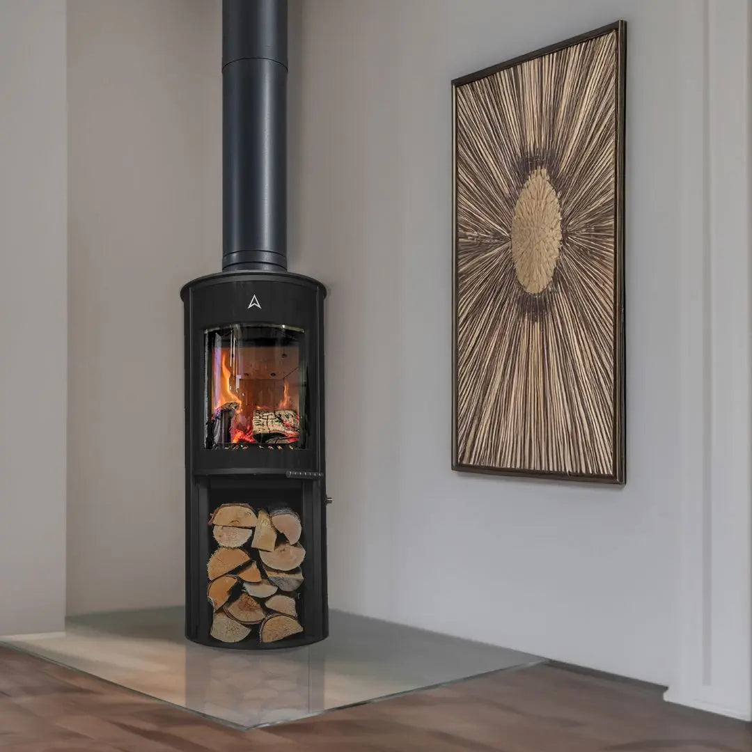 Archer Vulcan 5L Wood Burning Stove - 5 kW