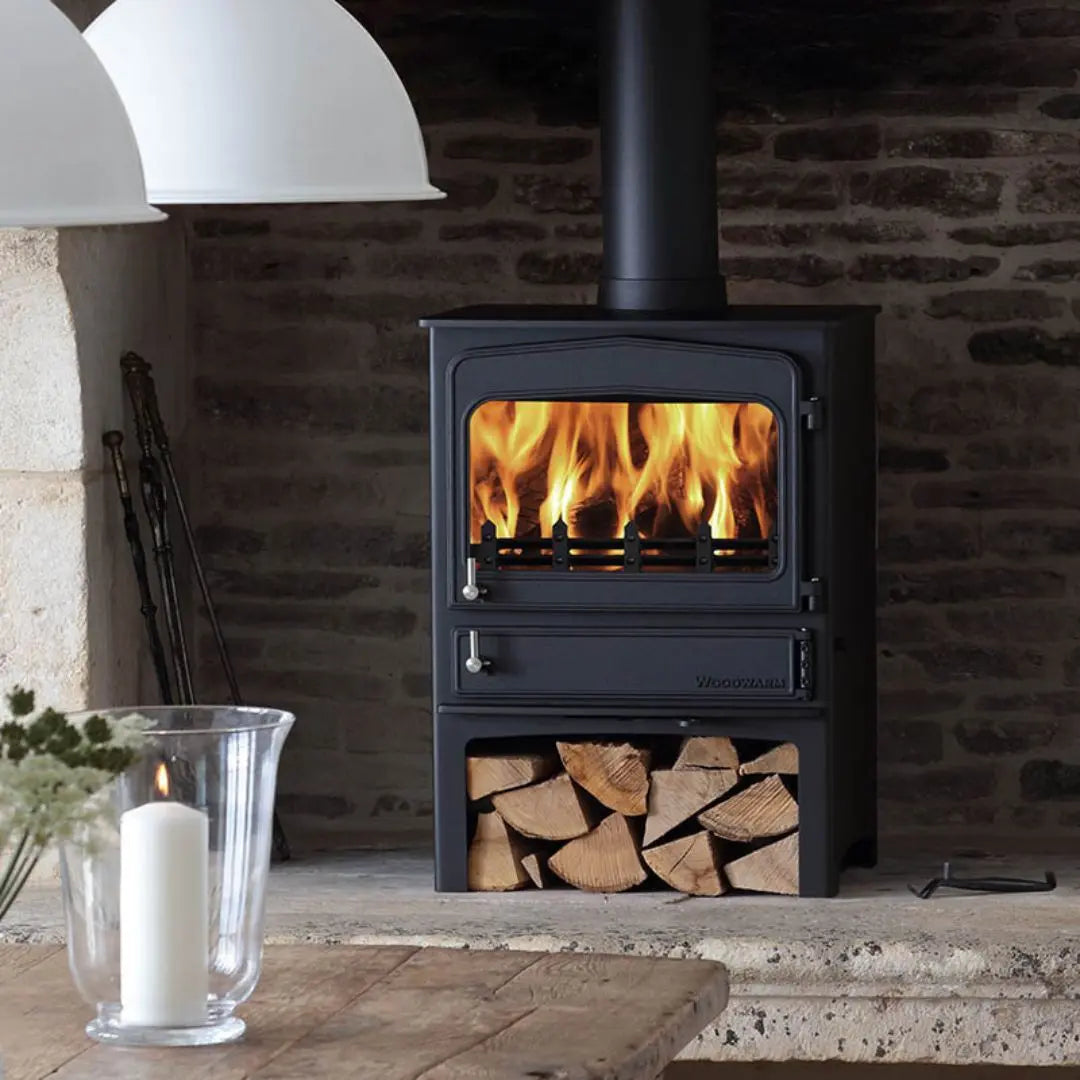 Woodwarm Fireview Eco Vintage Tall Stove - 9kW